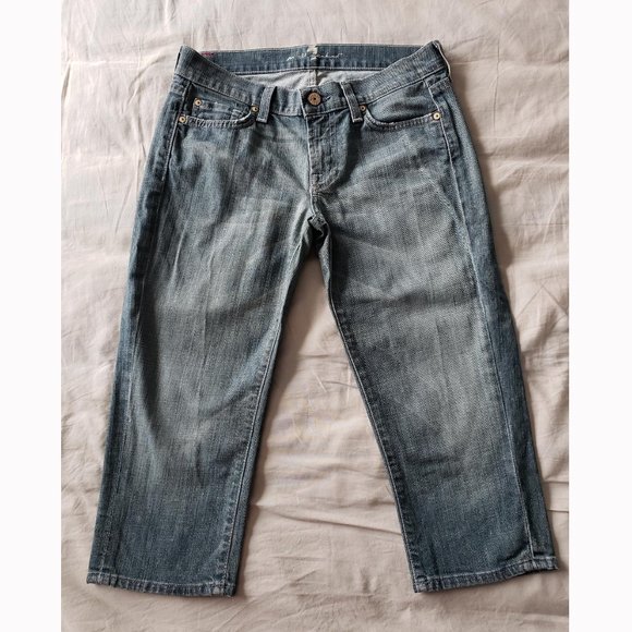 7 For All Mankind Capri / Cropped Jeans (26) - Picture 3 of 10